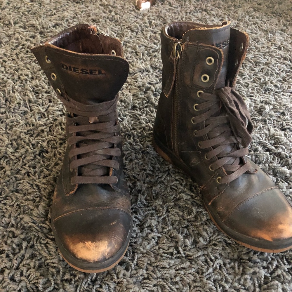Diesel edgy, hipster boots